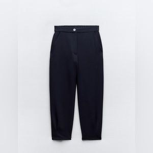 Zara Darted Hem Slim Fit Pants